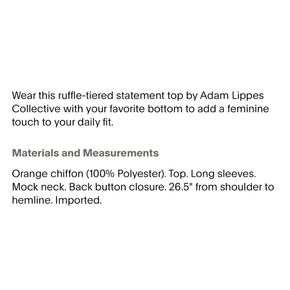Adam Lippes Tiered Statement Ruffle Top - Picture 4 of 14